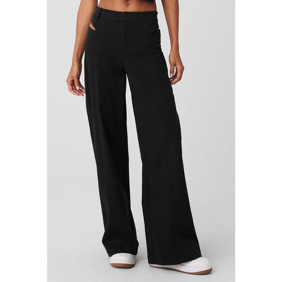 Alo Yoga High-Waist Risk Taker Trouser - XS - Picture 1 of 5